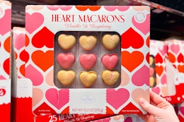 25-Count Heart-Shaped Macarons for Just $12.99 at Costco card image