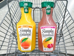 Simply Orange Juice and Lemonade — BOGO Free at Walgreens card image