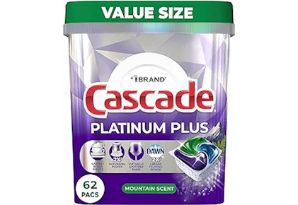 Cascade Dishwasher Pod Packs