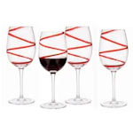 Red Wine Glass 4-Pack