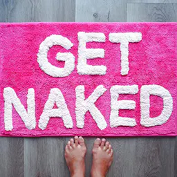 Get Naked Bath Mat