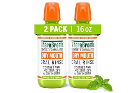 TheraBreath Oral Rinse 2-Pack