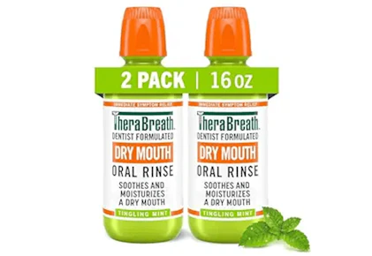 TheraBreath Oral Rinse 2-Pack