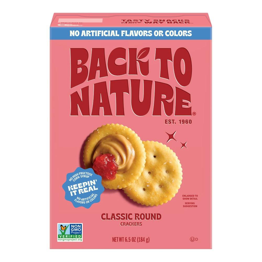 Back to Nature Crackers Box