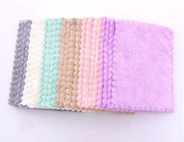 Kitchen Dishcloths 24-Pack, as Low as $3.99 on Amazon card image