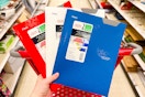 Three Five Star Folders: Red, White & Blue