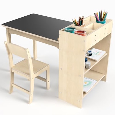 Kids Art Table and Chair Set