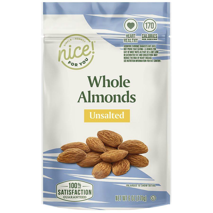 2 Nice! Whole Almonds Bags