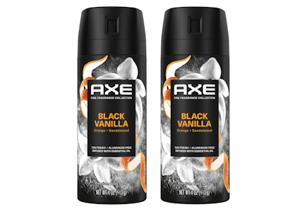 2 AXE Body Sprays