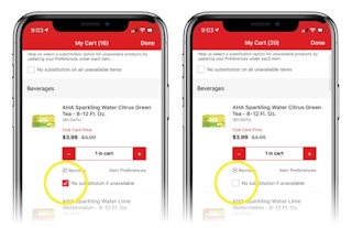 Carrs Safeway Grocery pickup app