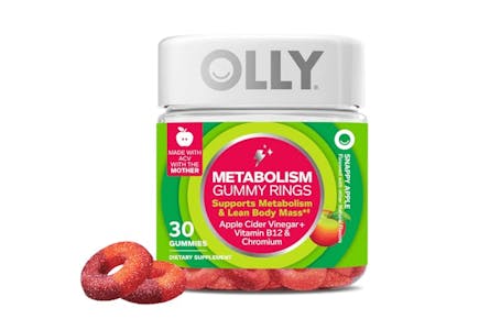 Olly Metabolism Gummy Rings