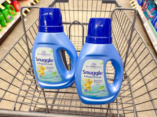 snuggle laundry care in walgreens cart