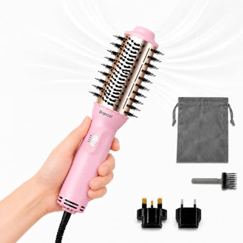 Mini Travel Hair Dryer Brush