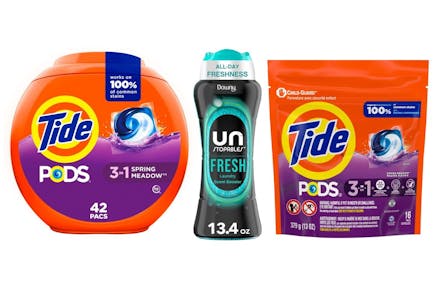 3 P&G Laundry Products