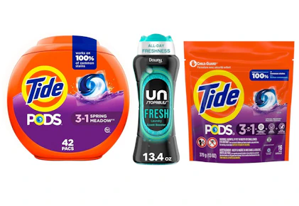 3 P&G Laundry Products