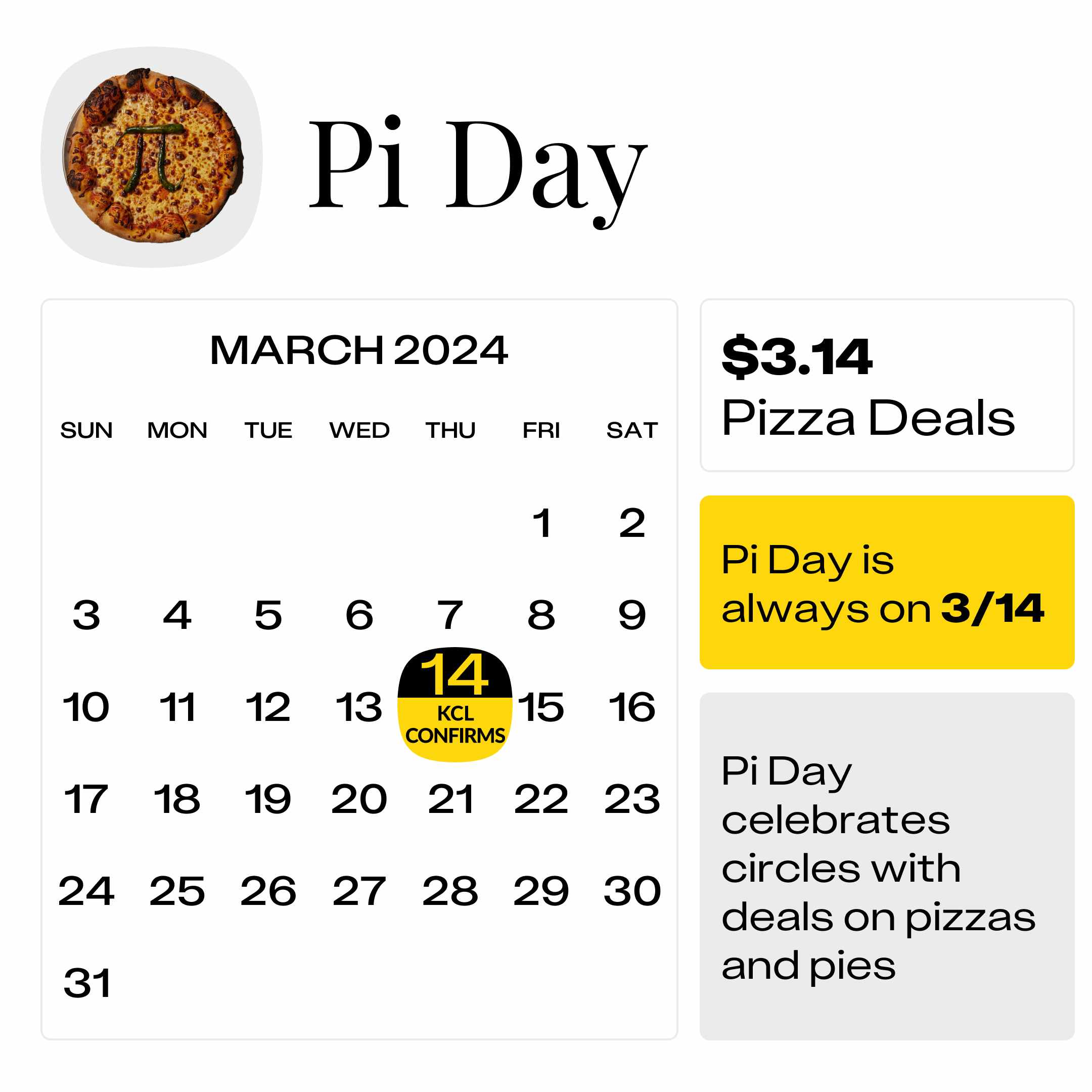 Pi Day 2024 Where to Find Pizza Freebies, Deals, & Discounts The