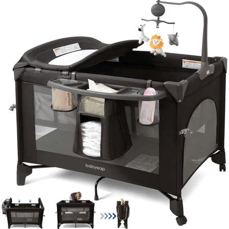4-in-1 Baby Bassinet & Playard