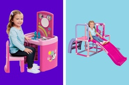 Minnie Mouse Playsets: Pretend Table & Jungle Gym