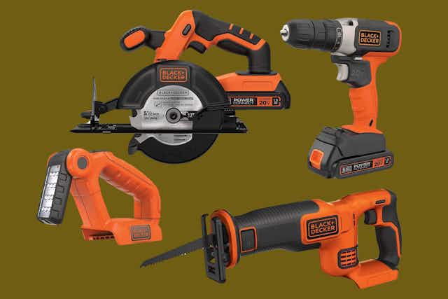 Black+Decker Tool Kit, Now Only $67 at Walmart ($149 at Home Depot) card image