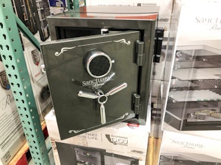safe with electronic lock