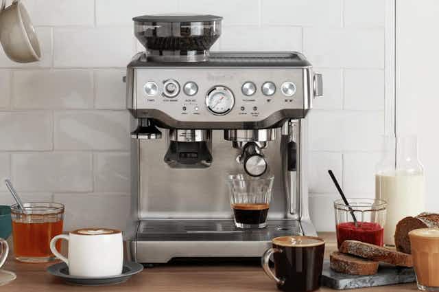 The Breville Espresso Maker Is Marked Down to $560 at Macy's (Reg. $700) card image