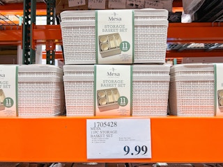 costco mesa storage basket set