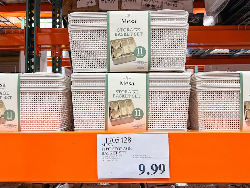 costco mesa storage basket set