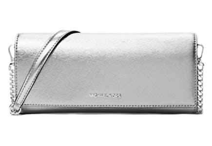 Michael Kors Leather Clutch