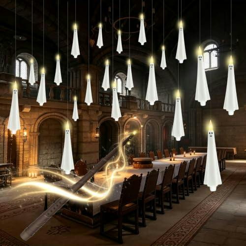 Halloween Ghost Flameless Candles