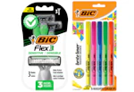 1 BIC Razors Pack + 1 BIC Brite Liner Pack