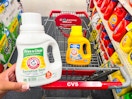 two arm and hammer detergent in cvs shopping cart