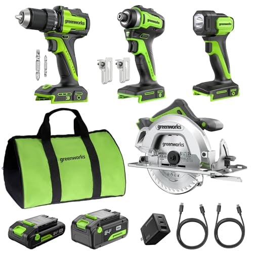 Greenworks 24V Power Tool Combo