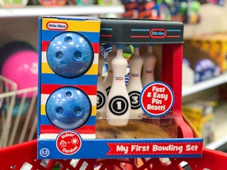 little tikes my first bowling set on a target cart