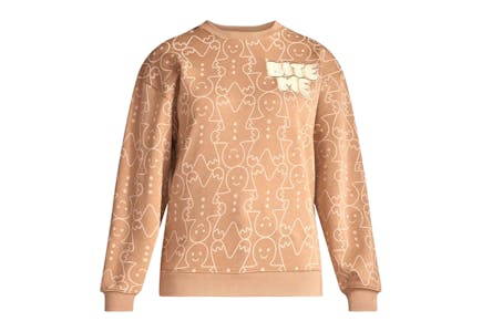 Gingerbread Man Women's Sweatshirt