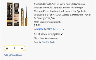 Eyelash Growth Discount
