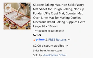 Amazon Silicone Baking Mat 2026