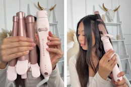 Woot The Beachwaver Co. Multi Barrel, Pink Rosegold