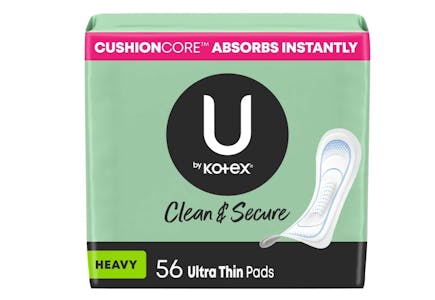 3 U by Kotex Pads Packs