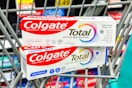 colgate total toothpaste in shopping cart