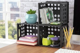 walmart sterilite mini crate