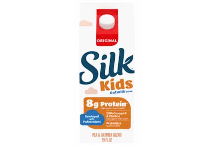 3 Silk Kids Oatmilk Cartons