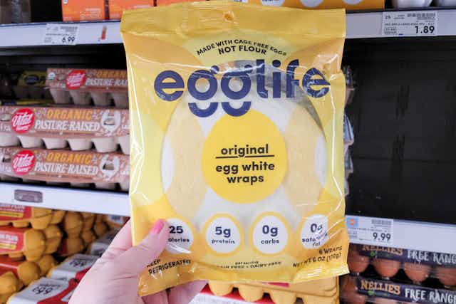 Free Egglife Egg White Wraps at Kroger card image