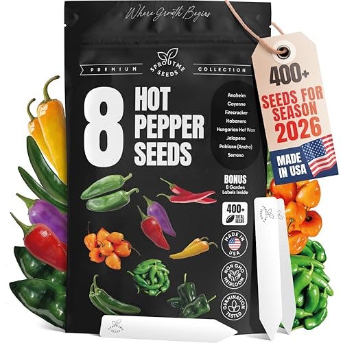 Hot Pepper Seeds Variety Pack