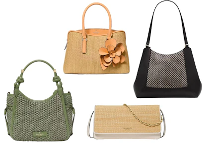 Kate Spade Straw Handbag