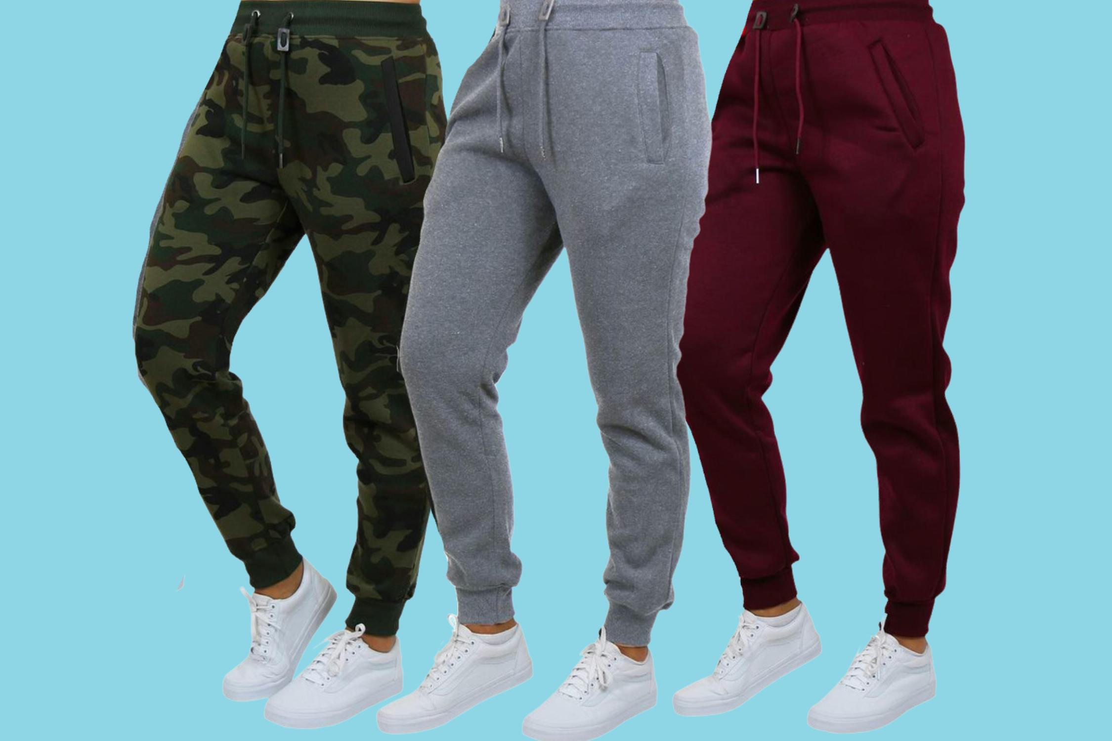3-Pack of Women's Joggers, Only $24 Shipped — Just $8 Each - The Krazy ...