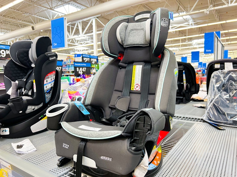 Graco 4Ever Booster on walmart shelf