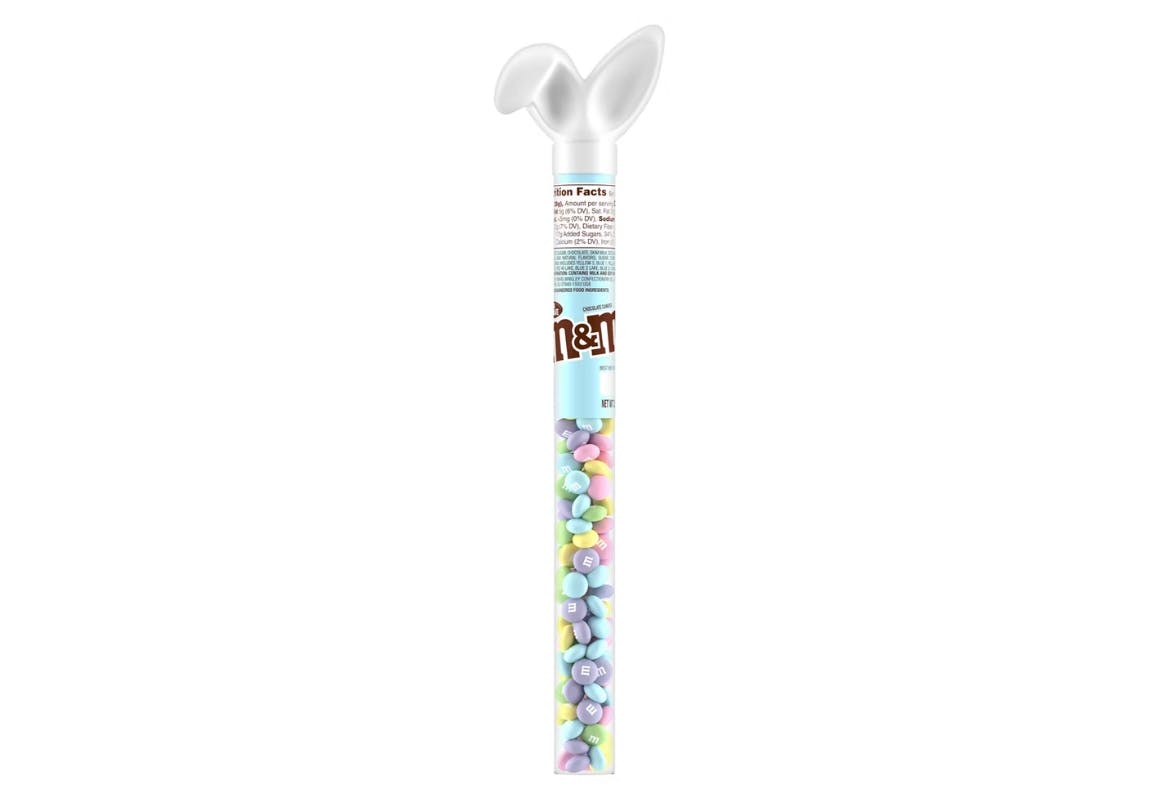 2 M&M's Easter Filled Canes