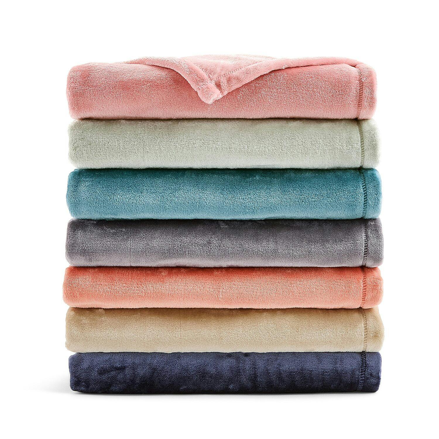 Home Expressions Velvet Plush Throw