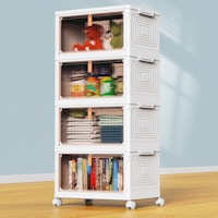 4 Tier Plastic Storage Bins