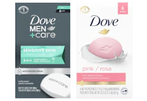2 Dove Bar Soaps